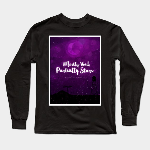 We Are Made of Starstuff Long Sleeve T-Shirt by Hallowette